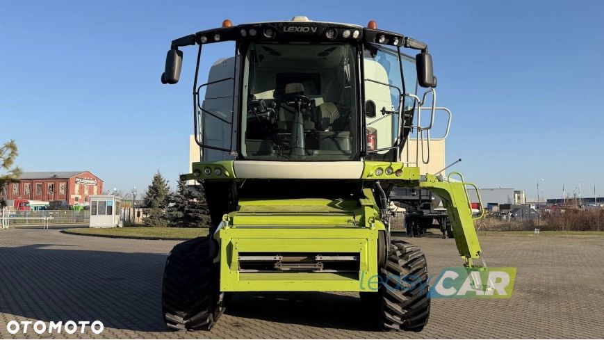 Claas Lexion 770 Terra Trac wyposażony w Header Vario 1230 12,27m - 2