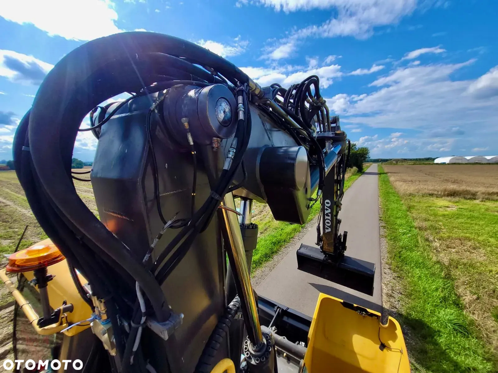Volvo EW 160 D  Koparka Kołowa, Rototilt Rotator, 4 ŁYZKI Pług, Podpory - 27