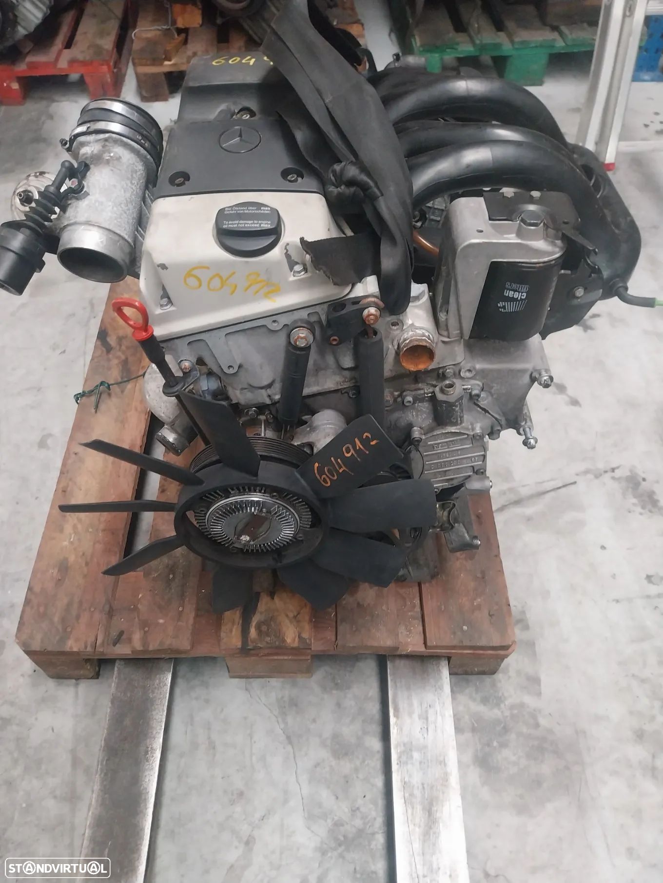 Motor Mercedes W210 E220 Ref: 604 912 - 1