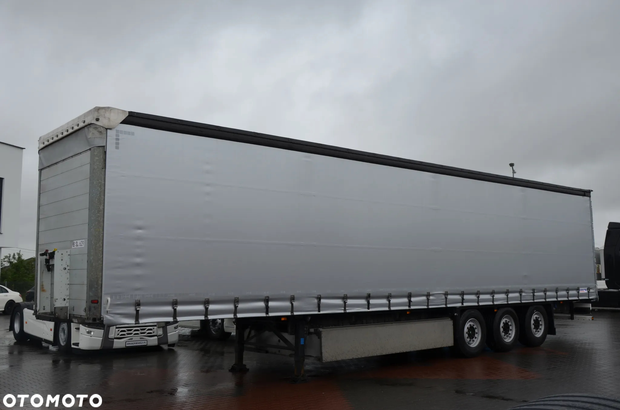 Schmitz Cargobull 09.2018 OŚ PODNOSZONA KOSZ PALETOWY CODE XL OCYNK 5420 - 3