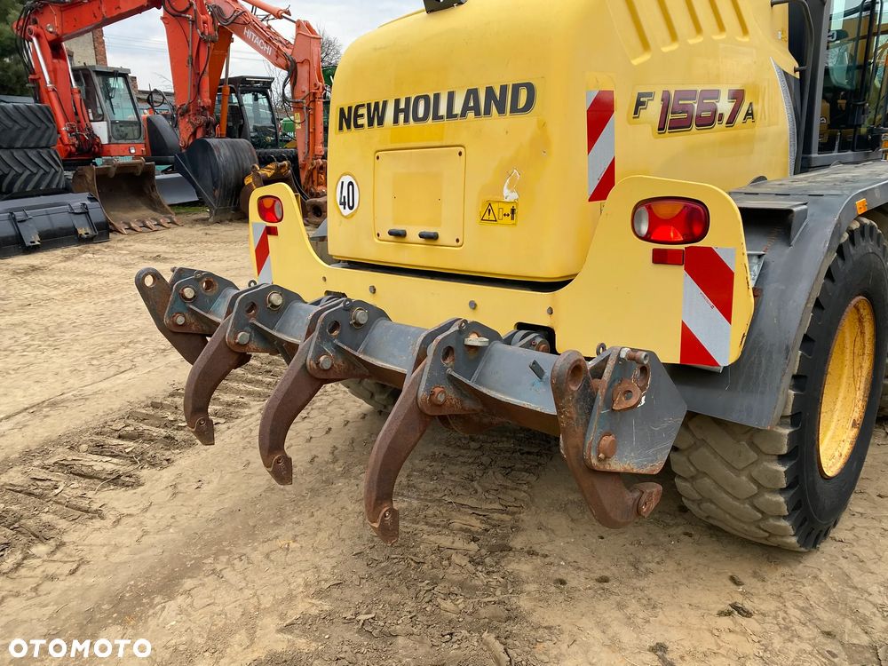 New Holland F156.7A, 10300 MTH, INSTALACJA DO NIWELACJI TRIMBLE 3D, Z NIEMIEC, NAPĘD 6X6, ZRYWAK, PRZEDNI PŁUG, - 27