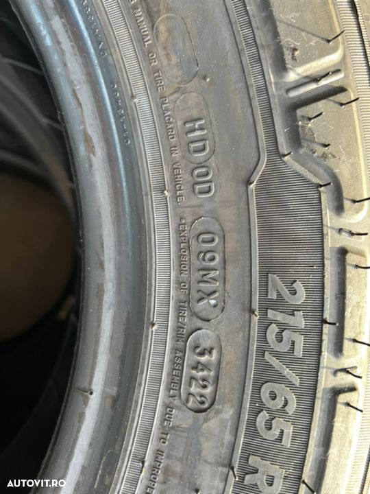 vând 4 anvelope 215/65/16c Michelin de vară noi - 9