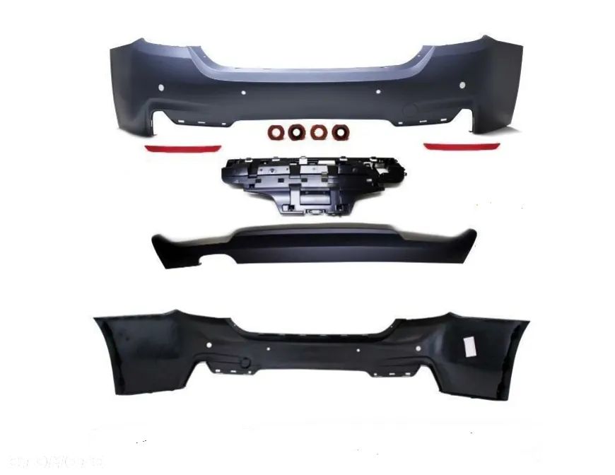 ZDERZAKI PRZEDNI TYŁ PROGI BMW F36 M-PAKIET GRAND - 2