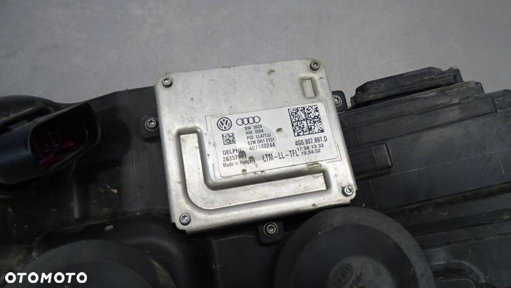LAMPA LEWA PRZEDNIA BI XENON SKRĘTNY AUDI A6 C7   4G0941031D - 8