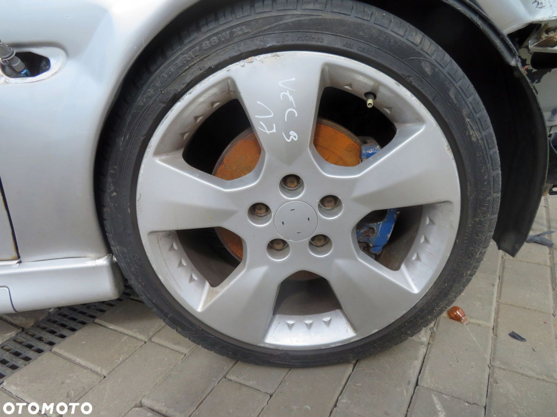 KOŁA FELGI ALUFELGI VECTRA B LIFT 7J 17 5X110 17 5x110 7J 17 5X110 OPEL 1999-2002 - 5