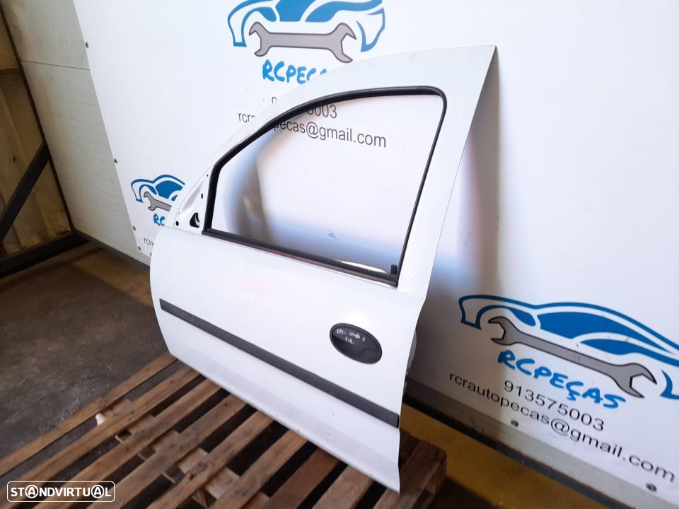 PORTA FRONTAL FRENTE ESQUERDA OPEL COMBO C FECHO ELEVADOR MOTOR PUXADOR VIDRO - 4