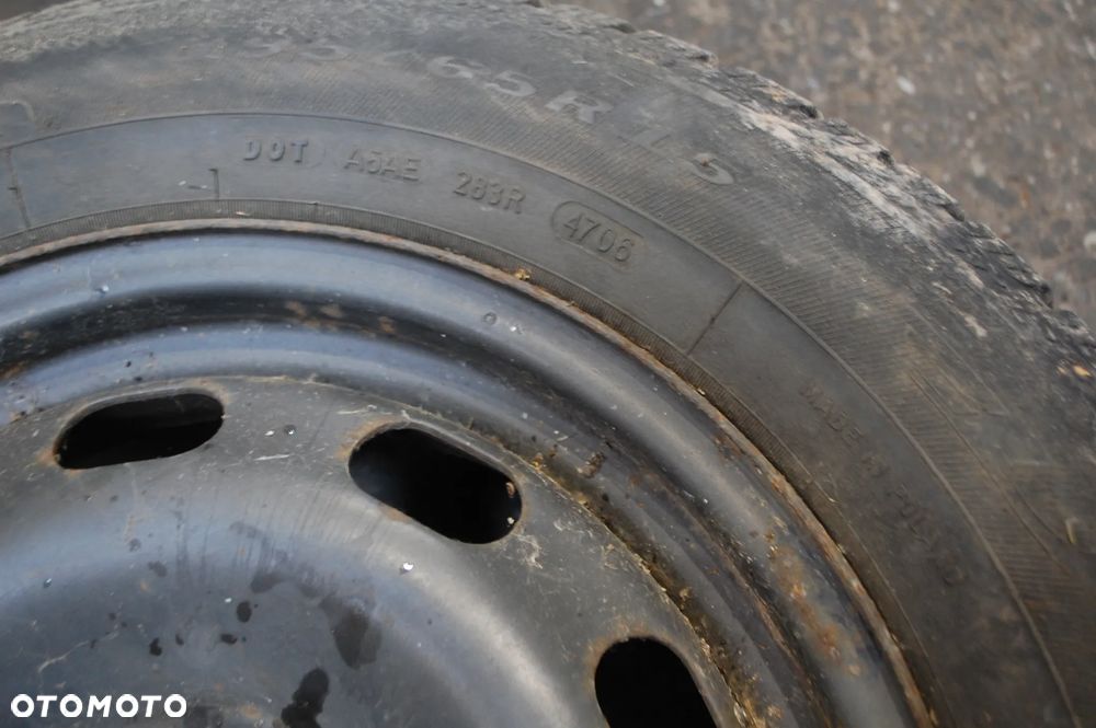 FELGI STALOWE + OPONY ZIMOWE 1J0601027H 195/65R15 ET38 6J NOKIAN DĘBICA VW GOLF IV NEW BEETLE SKODA SEAT AUDI 1J0601027Q - 21