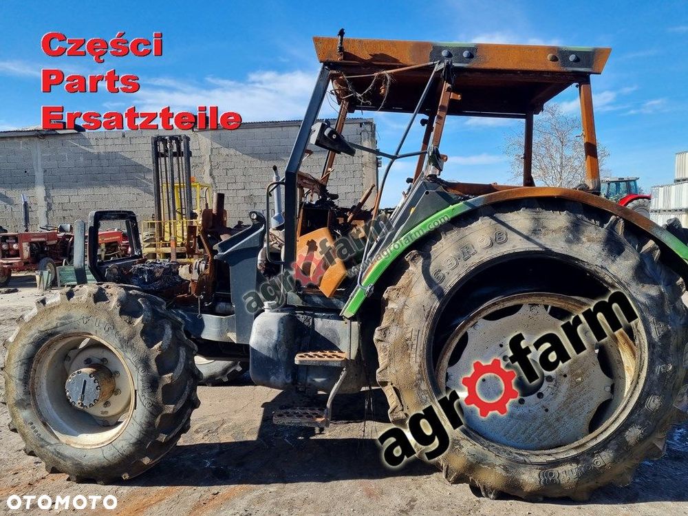 Deutz DX 4.70 części, skrzynia biegów, silnik, oś - 4