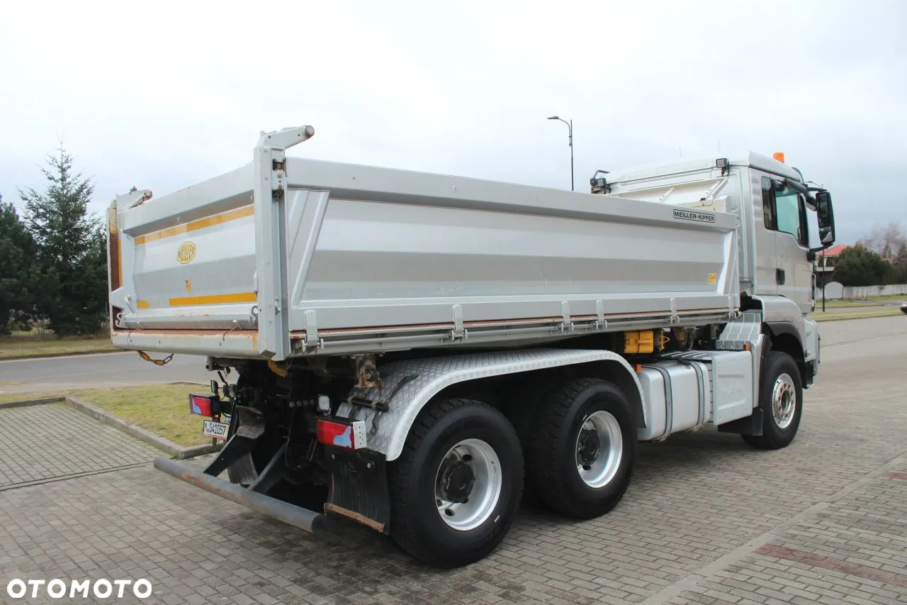 MAN TGS 26.500 6x4 WYWROTKA BORDMATIC MEILLER KIPPER Z NIEMIEC - 4