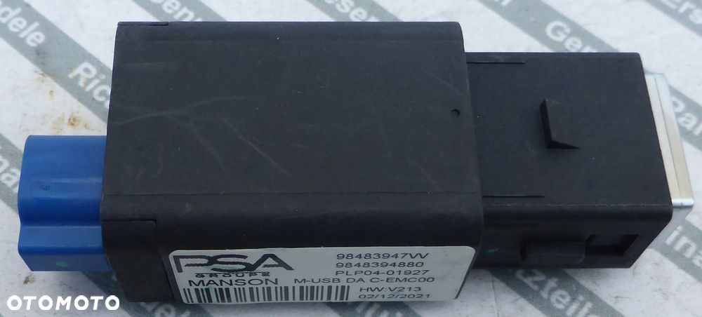 PRZEŁĄCZNIK GNIAZDO USB 98483947W - 4