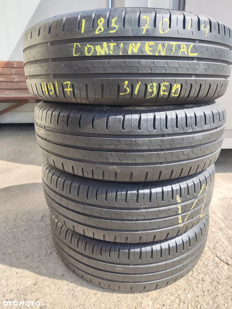 185/70R14 88T Opony Letnie Lato Continental ContiEcoContact 5 5mm Legnica ALU-RAD 185/70 - 1