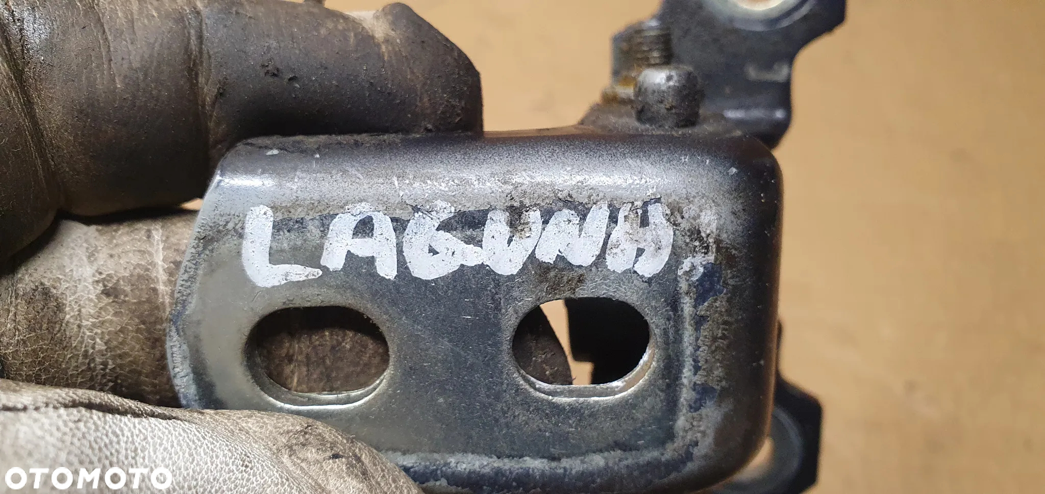 Zawias zawiasy drzwi lewy przód para Renault Laguna III - 4