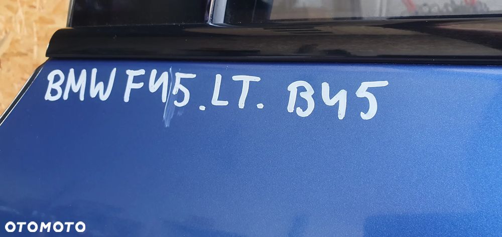 Drzwi lewy tył tylne lewe BMW 2 F45 Active Tourer w kolor B45 - 8