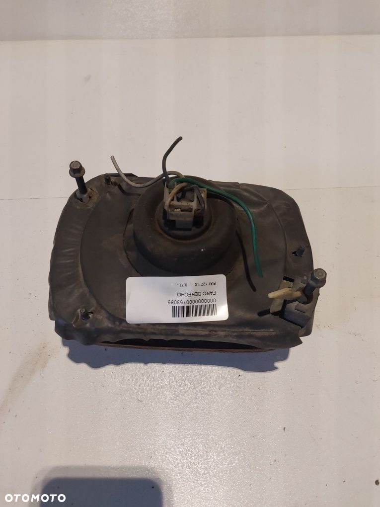 Fiat 127 lampa przednia przód reflektor prawa lewa prawy lewy - 6