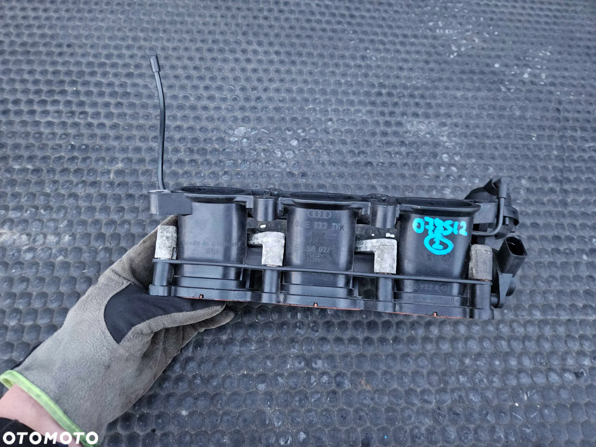 Kolektor Ssacy 06E133109K 06E133110K Lewy Prawy Klapy Nastawnik Czujnik Listwa Wtryskowa 3.2 FSI V6 AUK Audi A4 B7 A6 C6 - 32