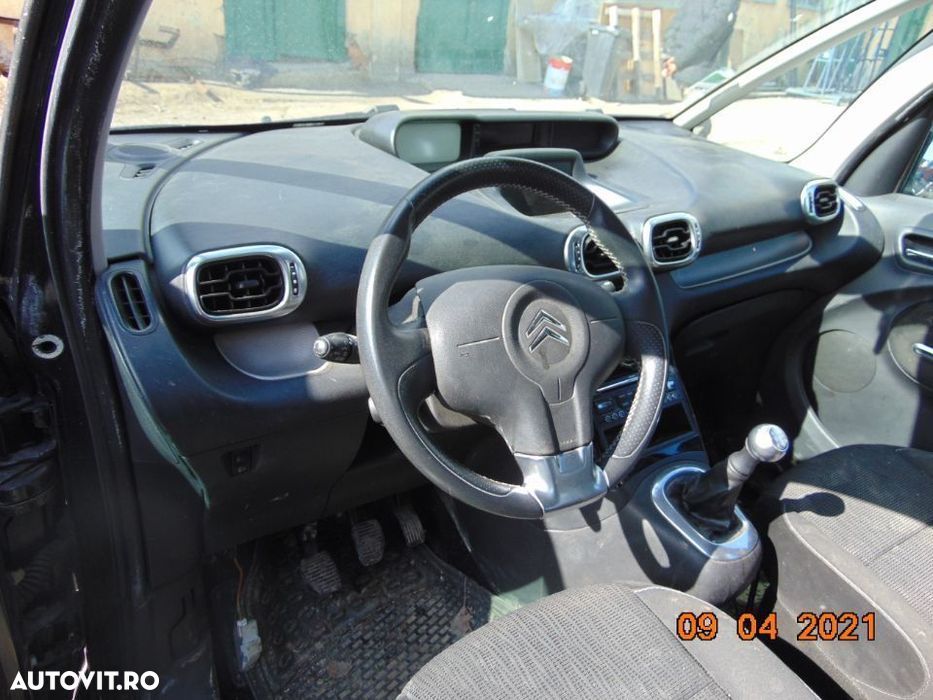 Plansa Bord Citroen c3 Picasso 2009-2016 airbag sofer pasager centuri - 1