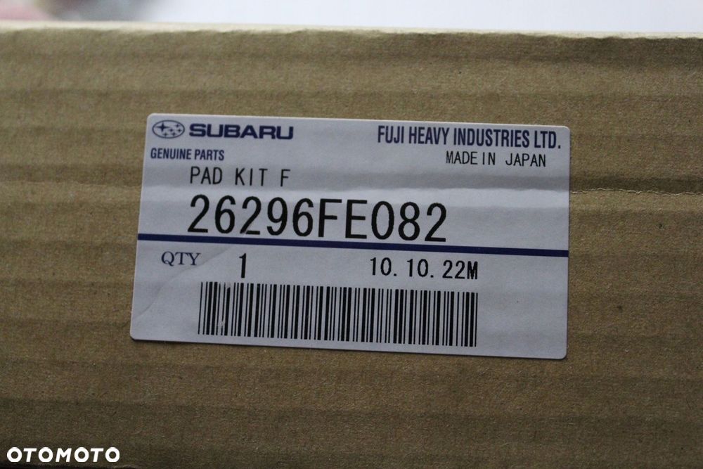 KLOCKI HAMULCOWE SUBARU Impreza Legacy Outback - 4