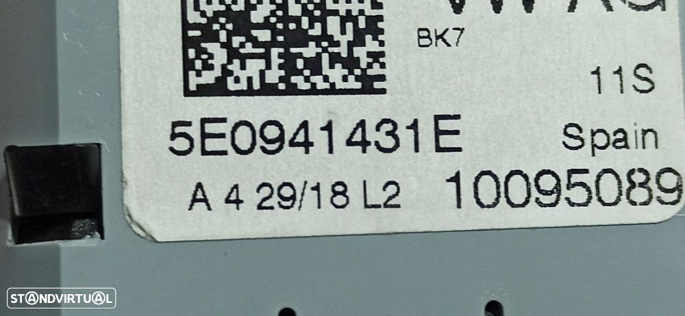 COMANDO DAS LUZES SKODA FABIA ACTIVE - 3