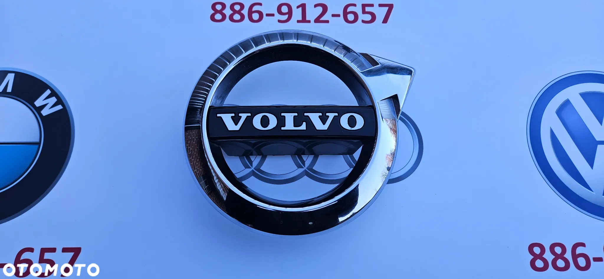 Volvo XC 60 2018- XC 90 2016- V90 S90 2016- Znaczek atrapy Logo Emblemat Grill 31383645  Oryginał Ładny - 2