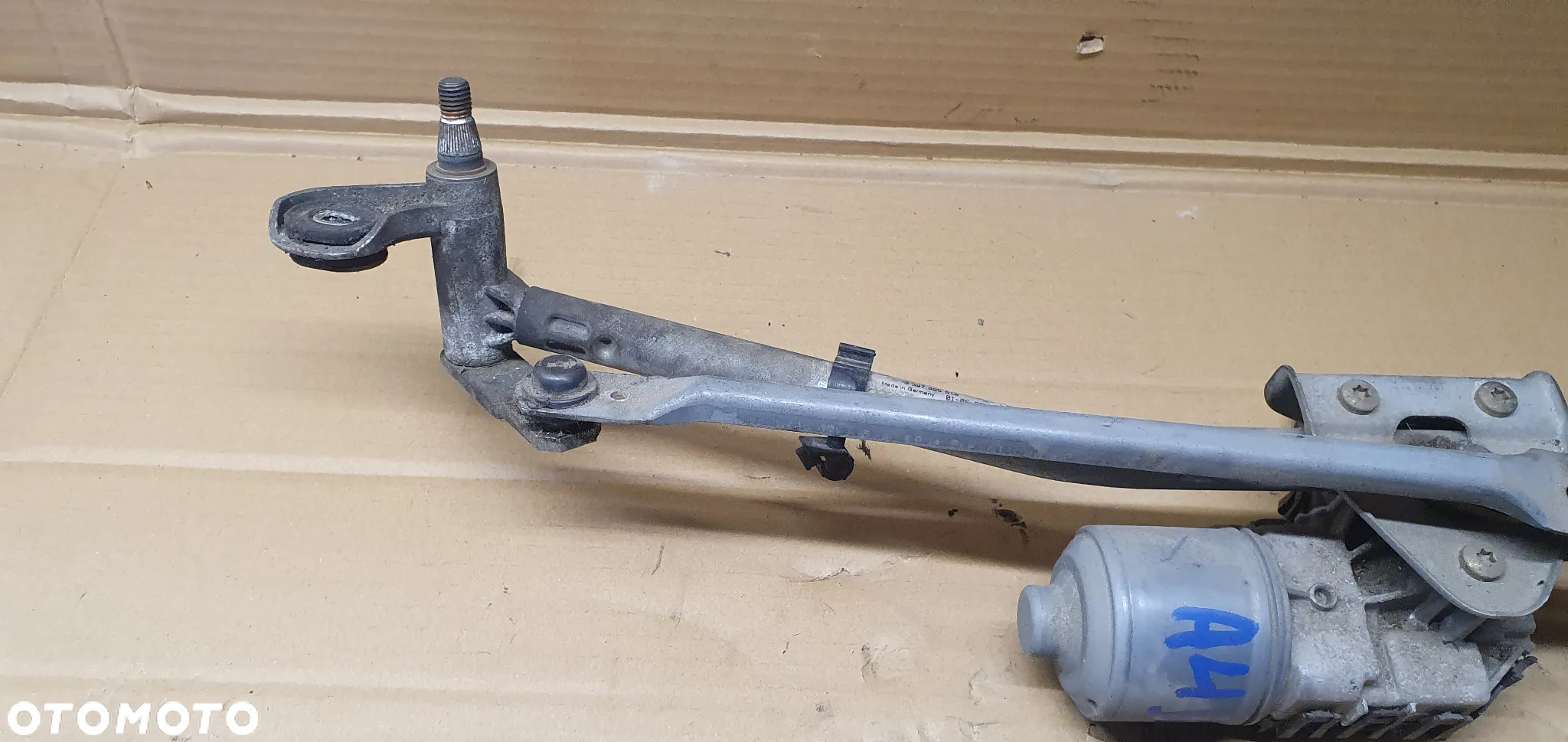 Mechanizm wycieraczek przód przedni Audi A4 B6 8E1955119 8E1955023A - 2