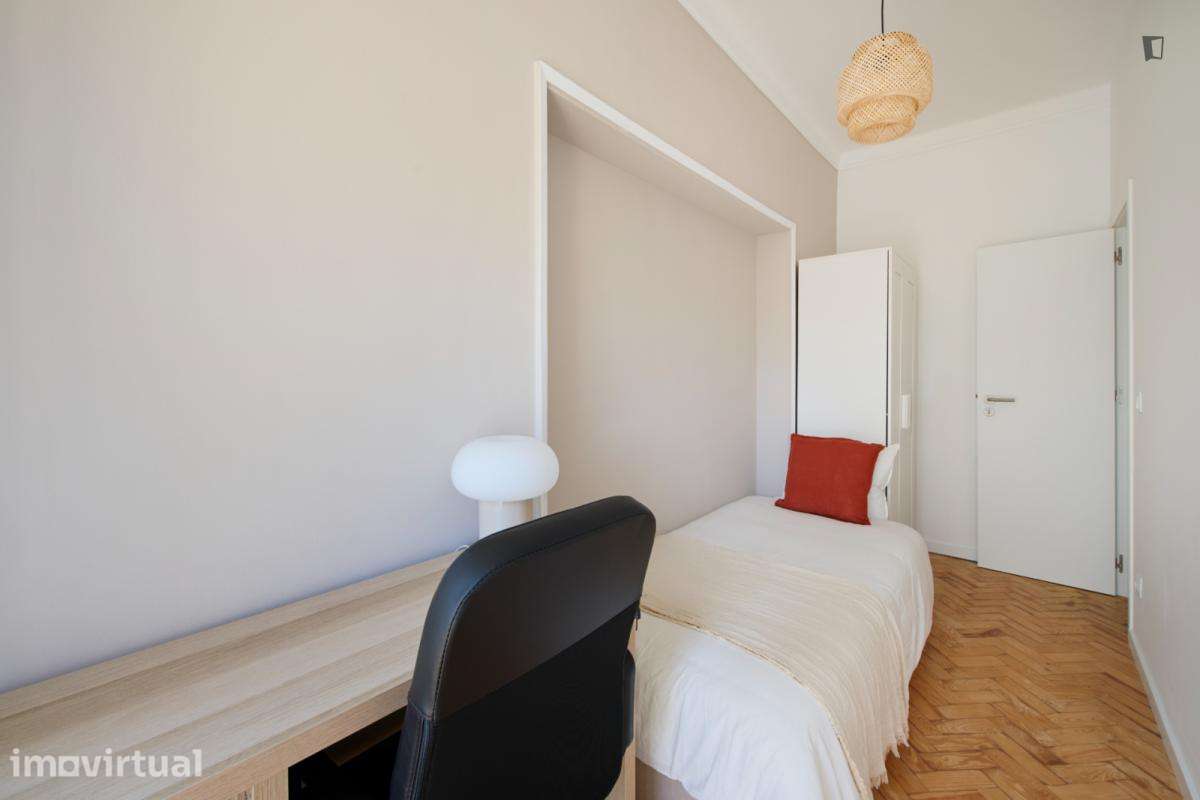 Quarto - localizado em Alvalade Lisbon - Grande imagem: 4/22