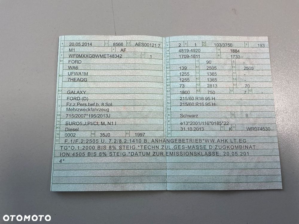 Ford Galaxy 2.0 TDCi Platinium X - 9