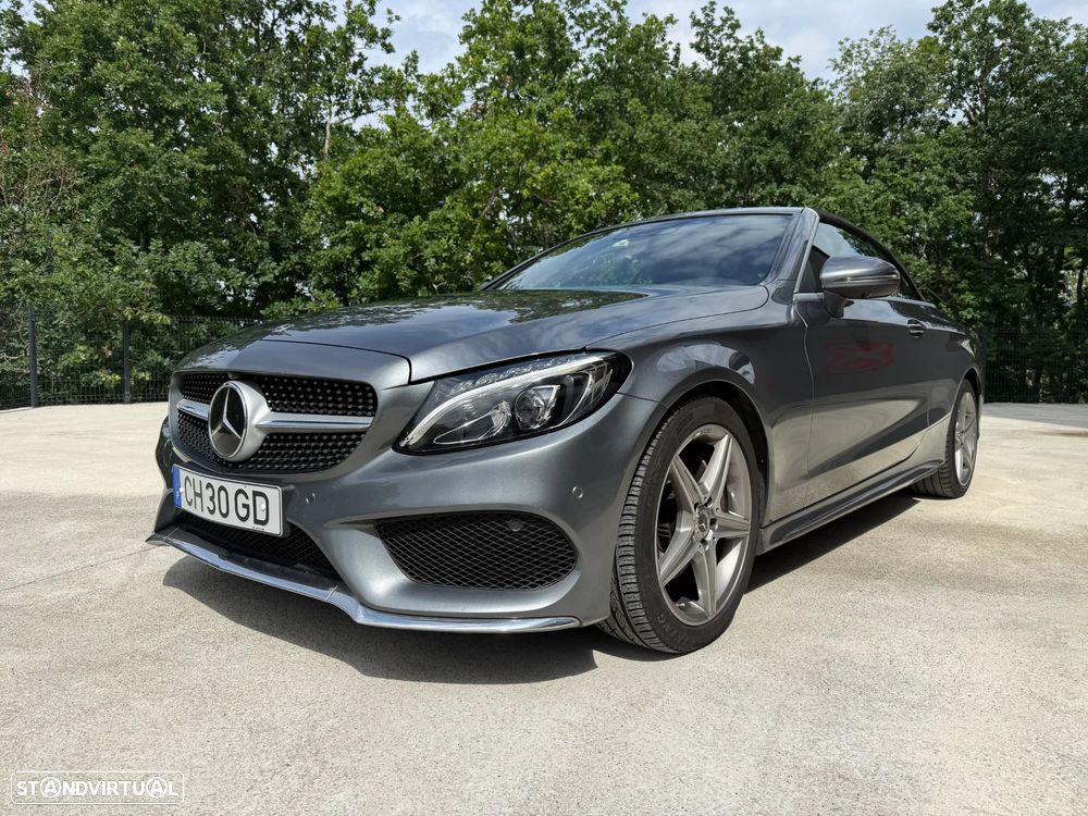 Mercedes-Benz C 220 d Cabrio 9G-Tronic AMG Line - 28