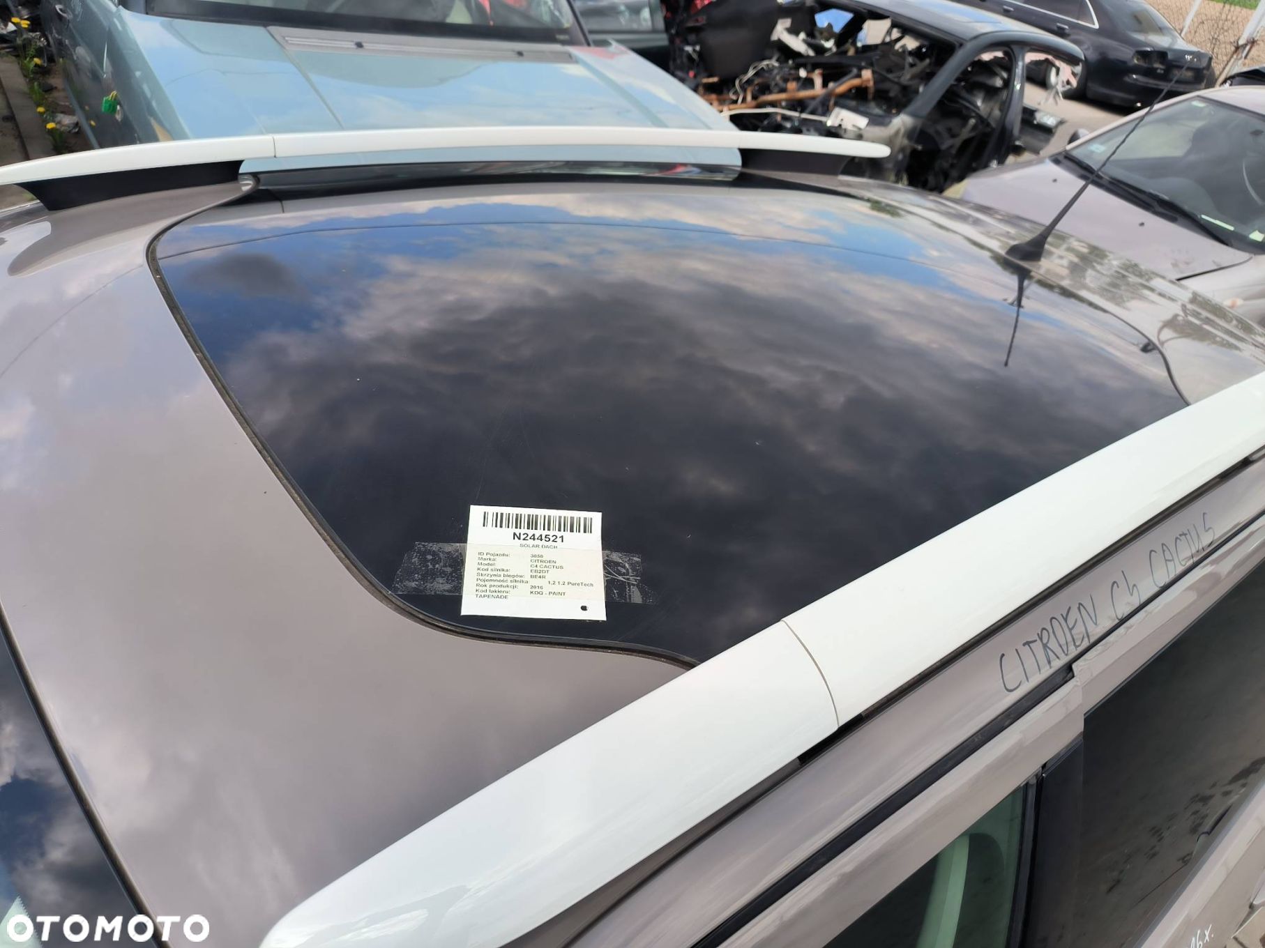 SOLAR DACH CITROEN C4 CACTUS - 1