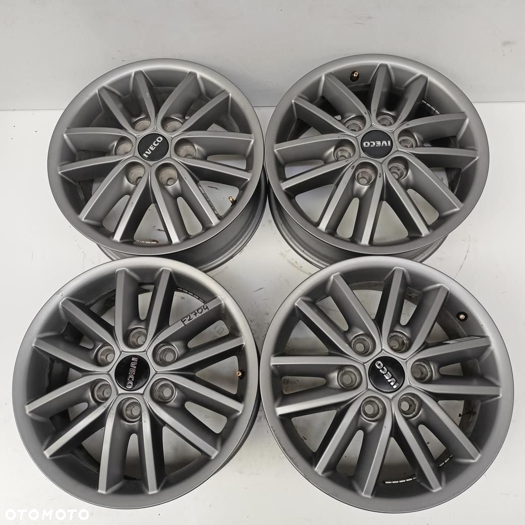 ALUFELGI 6x125 16 IVECO DAILY 5801375312 4szt (F2704) - 1