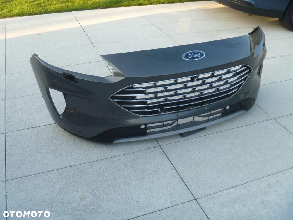 FORD KUGA MK3 ZDERZAK PRZEDNI ZWYKŁY KRATKA ORYGINAŁ ŁADNY - 5