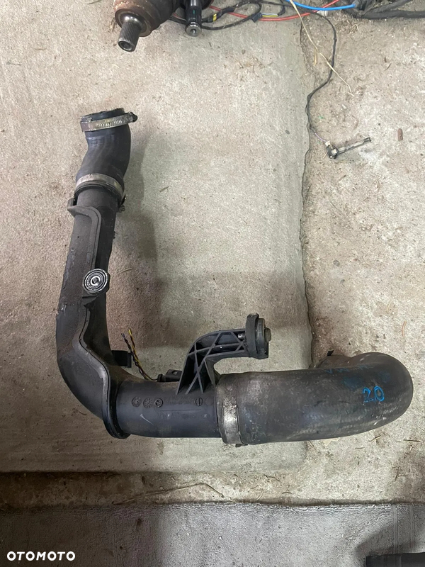 Rura wąż przewód intercoolera VW AG Volkswagen Audi Skoda Seat 2.0 TDI 1K0145762HC 1K0145770AE