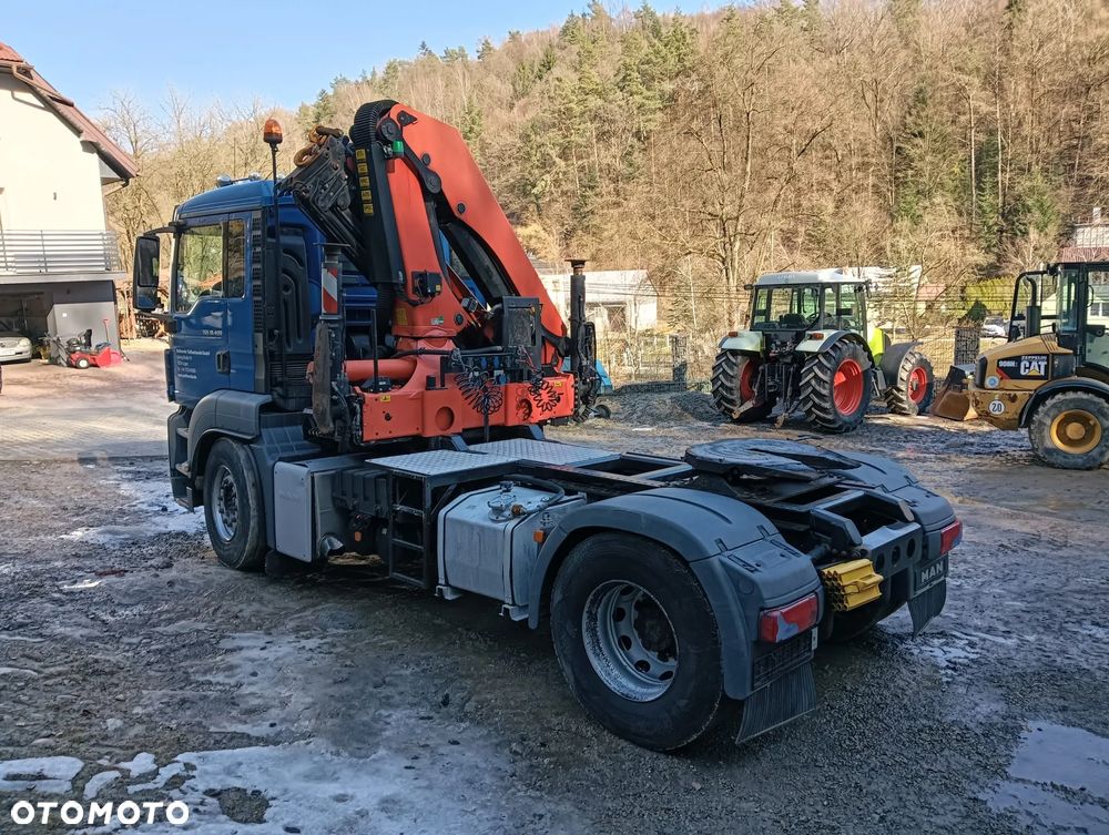 MAN TGS 18.400 + Palfinger PK 22002 | Żuraw 22tm | Pilot | 417tys km | Euro 5 | HDS | ciągnik siodłowy dźwig podnośnik - 7