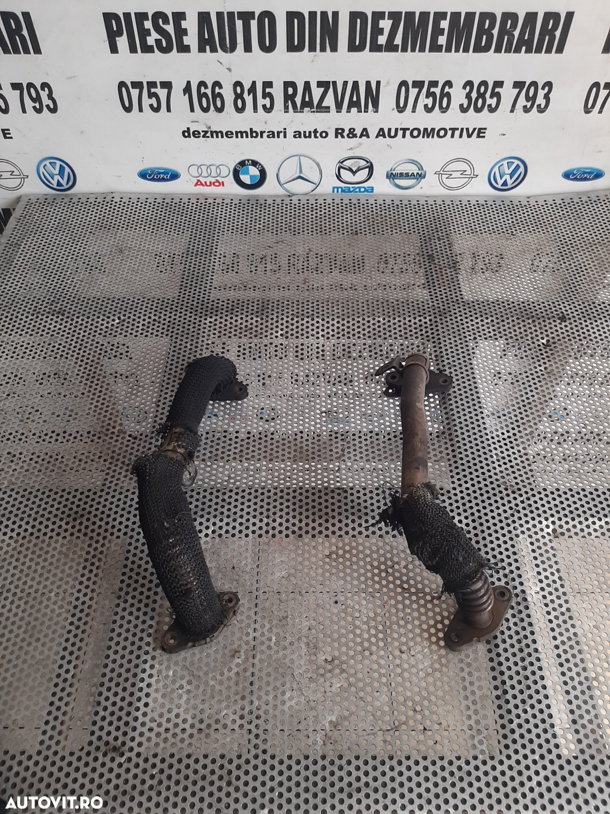 Furtun Tubulatura Racord Flexibil Turbo Egr Gaze Evacuare Land Rover Range Rover Vogue L322 Sport L - 2