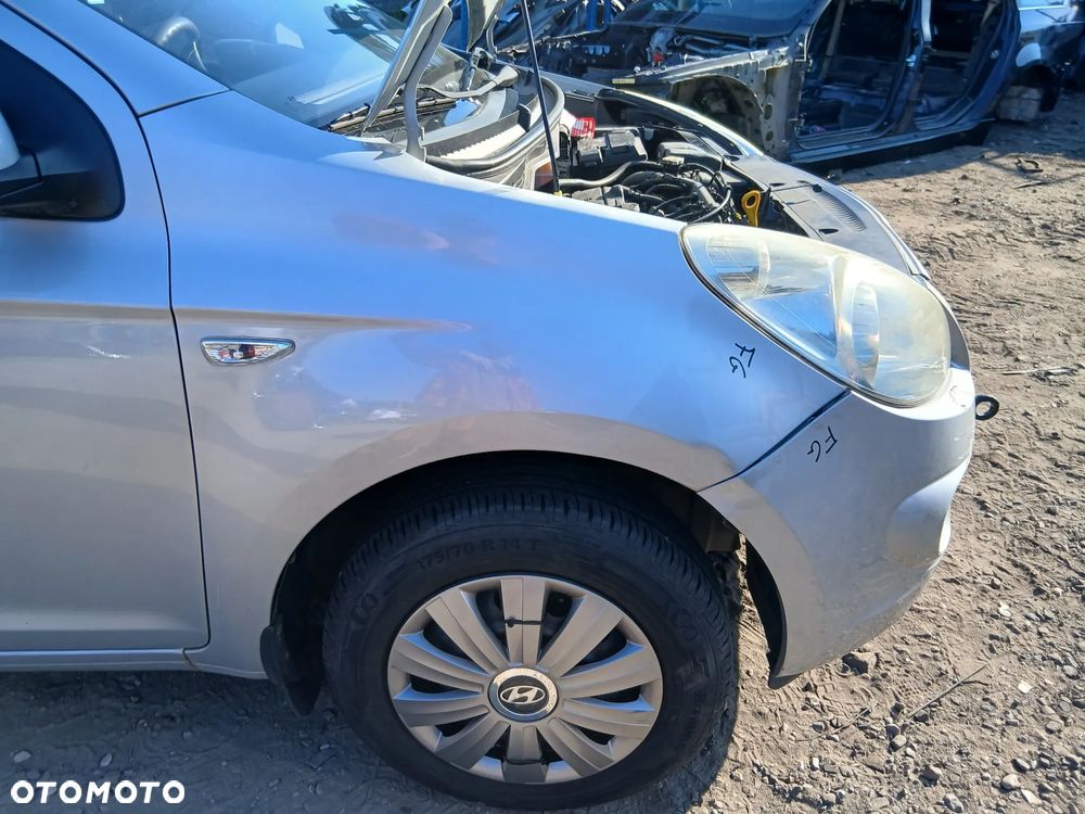 Hyundai I20 08- 1.2 B G4la SIlnik skrzynia  drzwi zderzak maska błotnik klapa  lakier FG - 2
