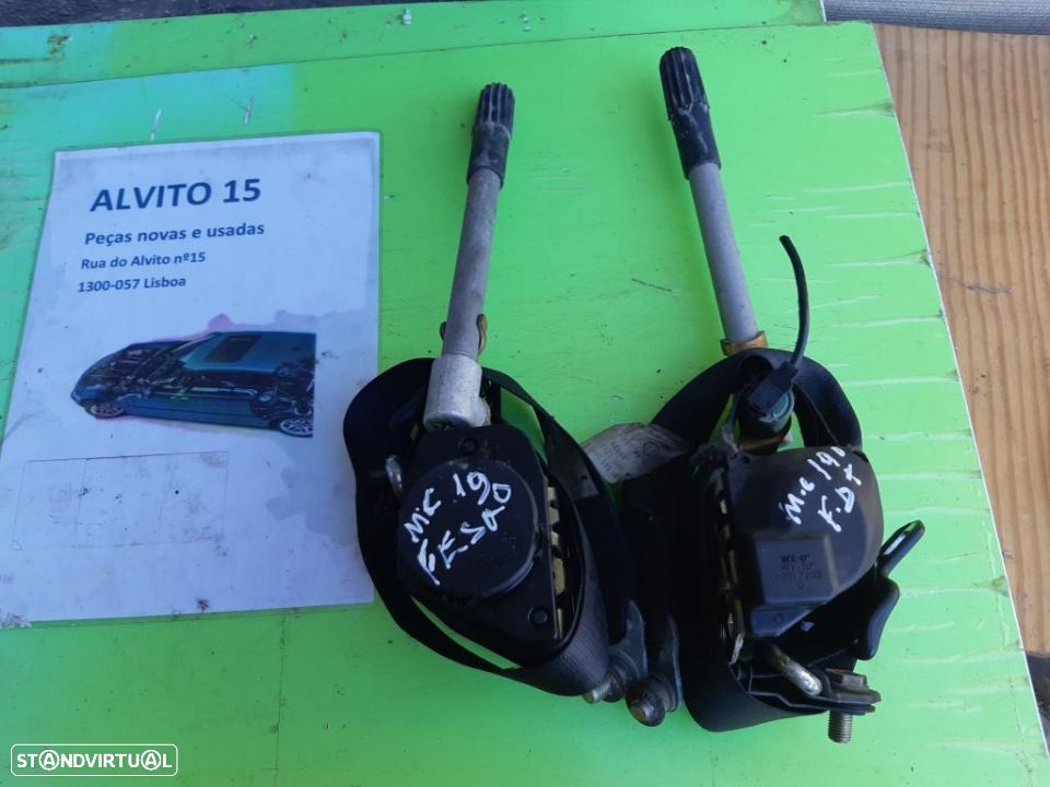 cintos da frente Mercedes 190D  1991 - 1