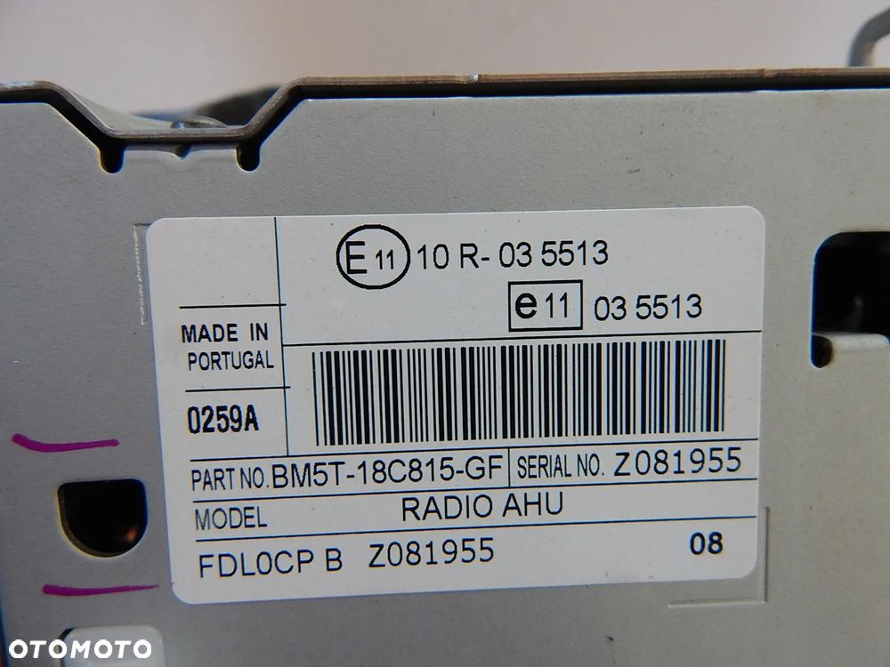 Radio panel przełącznik moduł Bluetooth Ford Focus MK3 10-18 Komplet  Łuków części - 5