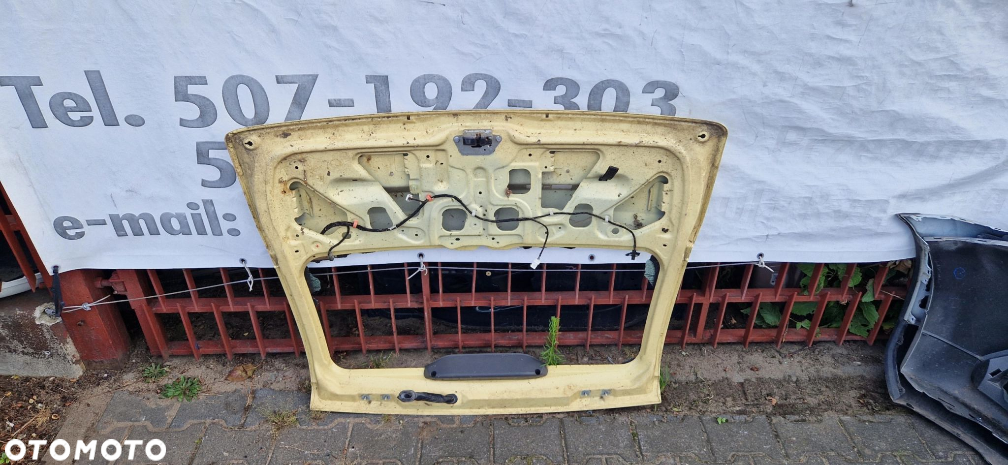 Klapa Tył Pokrywa Bagażnika Fiat Panda II 2003–2012r. - 2