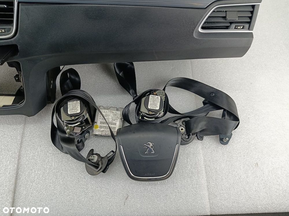 DESKA ROZDZIELCZA,KONSOLA PODUSZKI SENSOR PASY PEUGEOT 508 I SW - 2