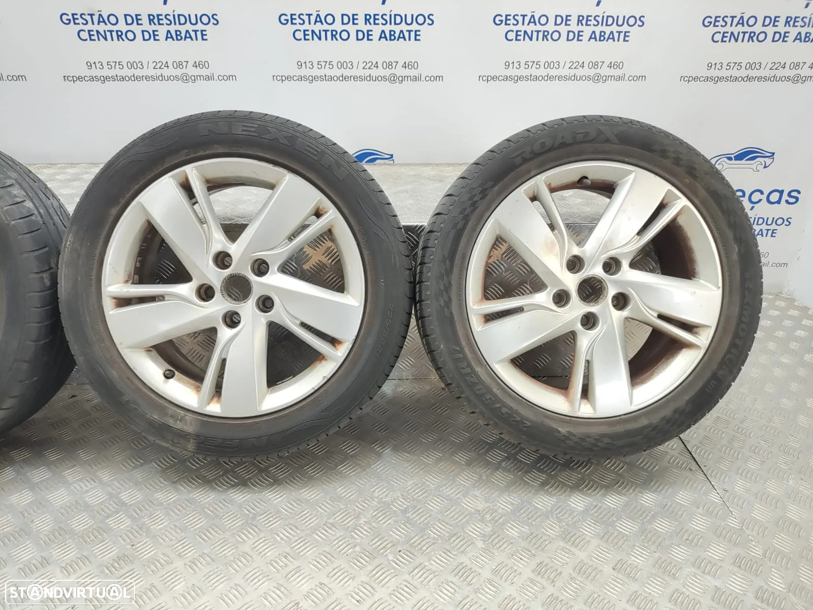 Conjunto Jantes Opel Astra J 7J ET44 5x115 - 6