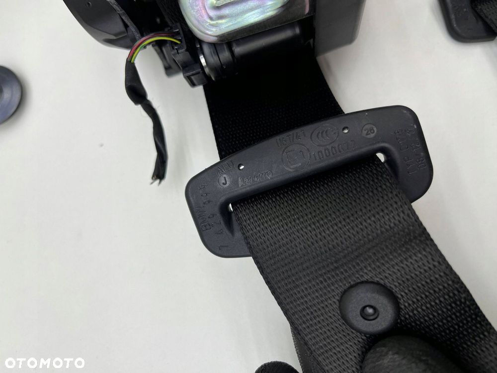 BMW 5 G30 PASY BEZPIECZEŃSTWA KOMPLET ORYGINAŁ 7429999 - 6