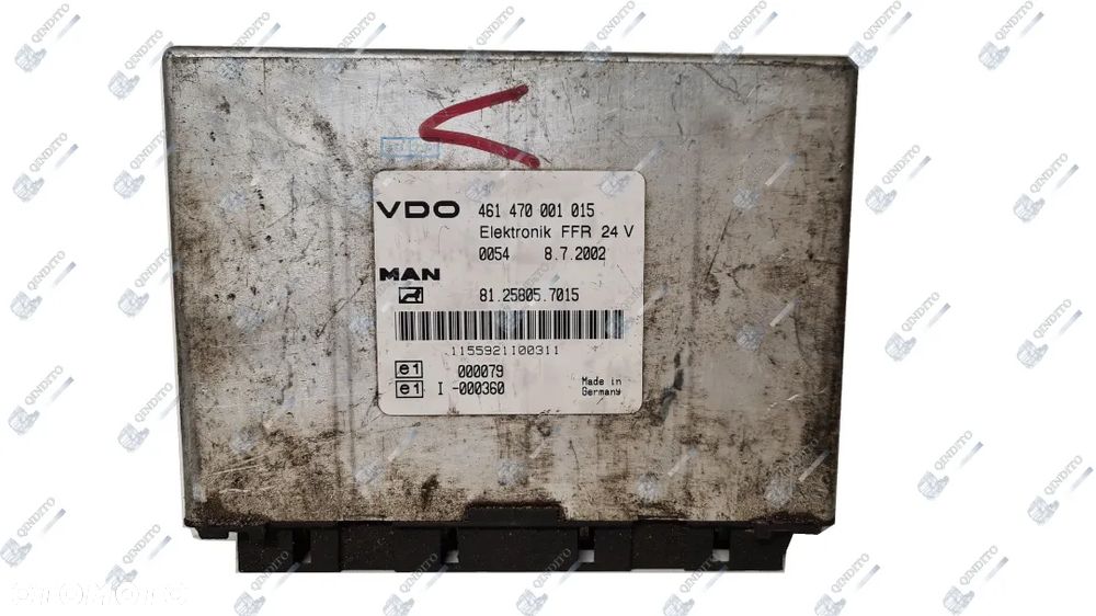 Sterownik VDO FFR MAN 81258057015 - 1