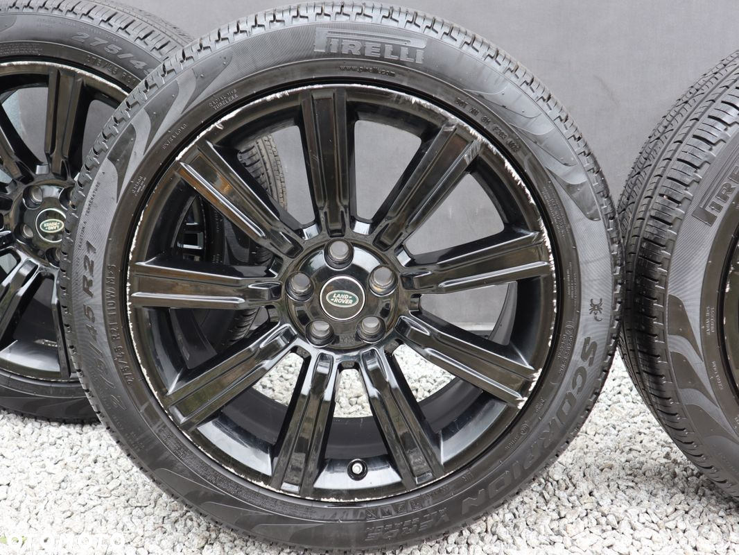 Koła Felgi Land Rover Range Rover Sport Vogue 21 cali 5x120 M+S ORYGINALNE - 4
