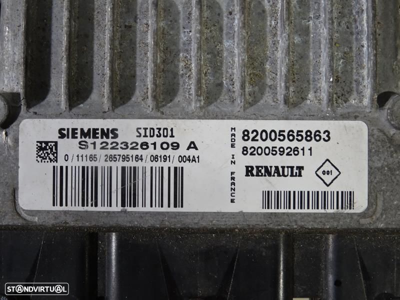 Centralina De Motor Renault Megane Ii (Bm0/1_, Cm0/1_)  S122326109 A / - 2