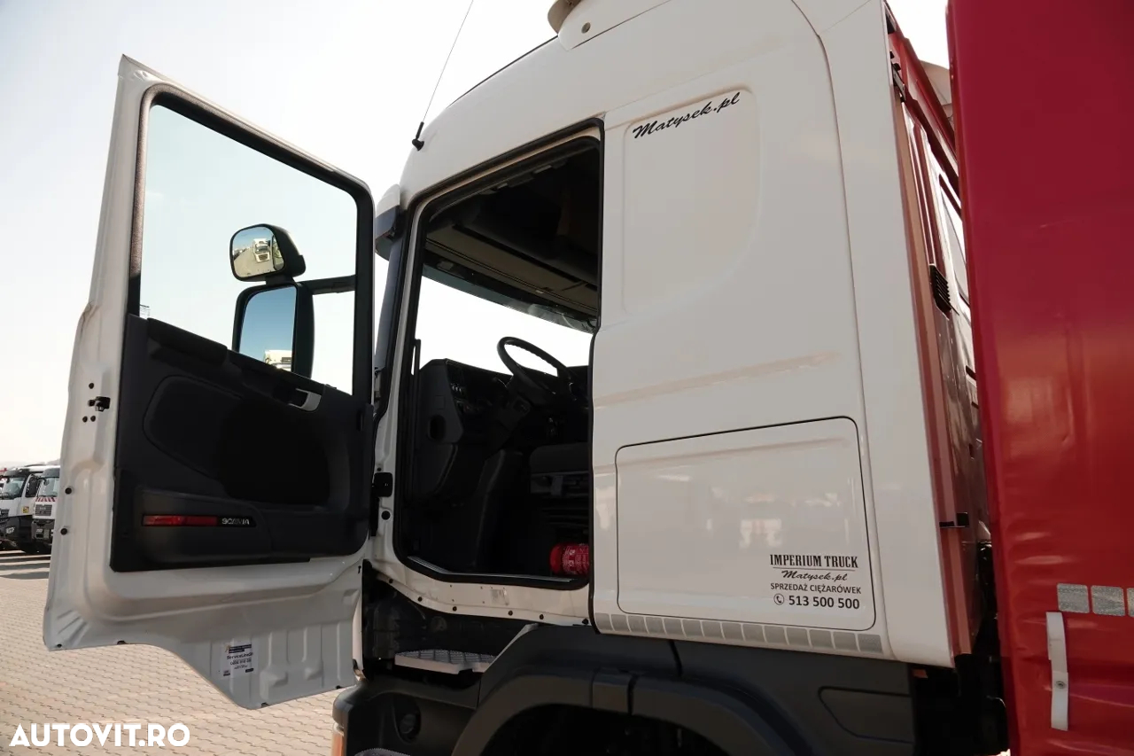 Scania G 320 / 6x2 / Curtainsider - 9 M / + LIFTARE / AXIE DE RIFATARE - 25