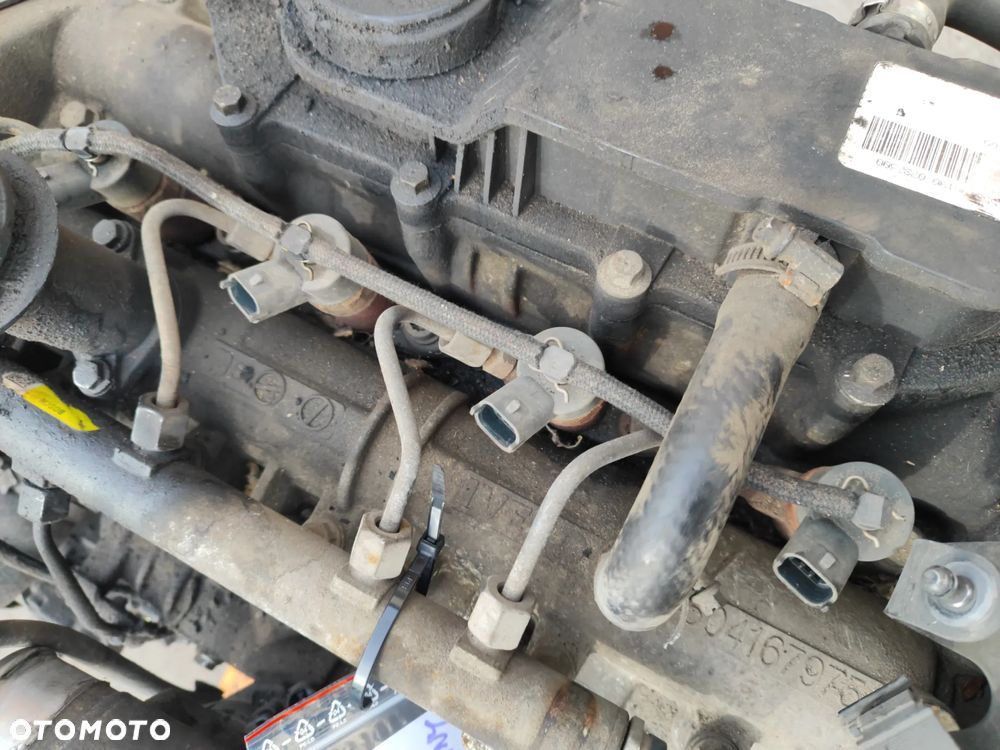 Silnik kompletny 2.3 JTD Euro4 przebieg 200tys. km F1AE0481D 120KM do Fiat Ducato III 06-14 kompletny z całym osprzętem film z pracą silnika - 12