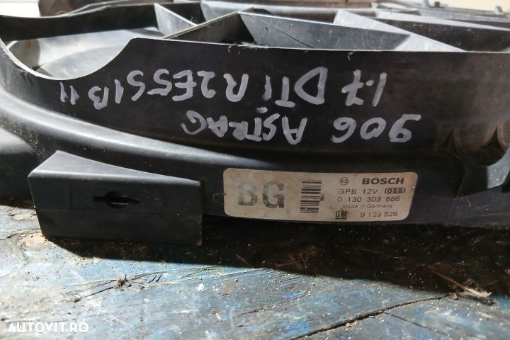 Electroventilator / Ventilator racire motor / AC 9129526 9129523 9057 - 3