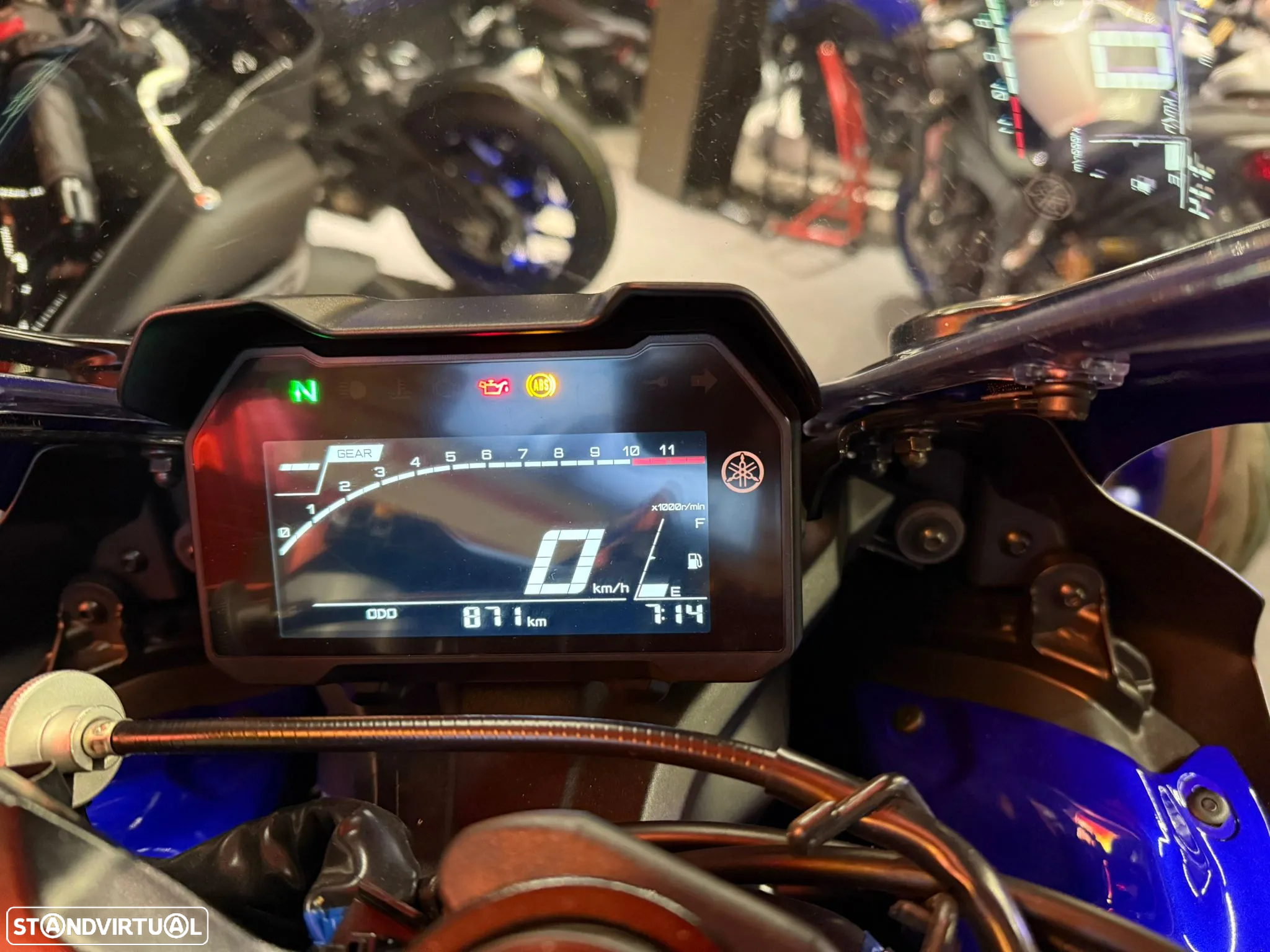 Yamaha YZF R7 AZUL FULL POWER - 6