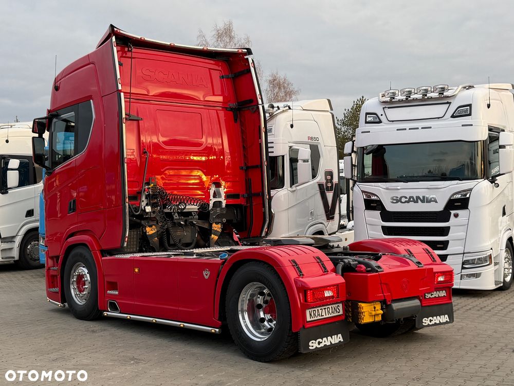 Scania 580s Scania z Niemiec ASO kontrakt serwisowy idealny stan v8 4x2 - 15