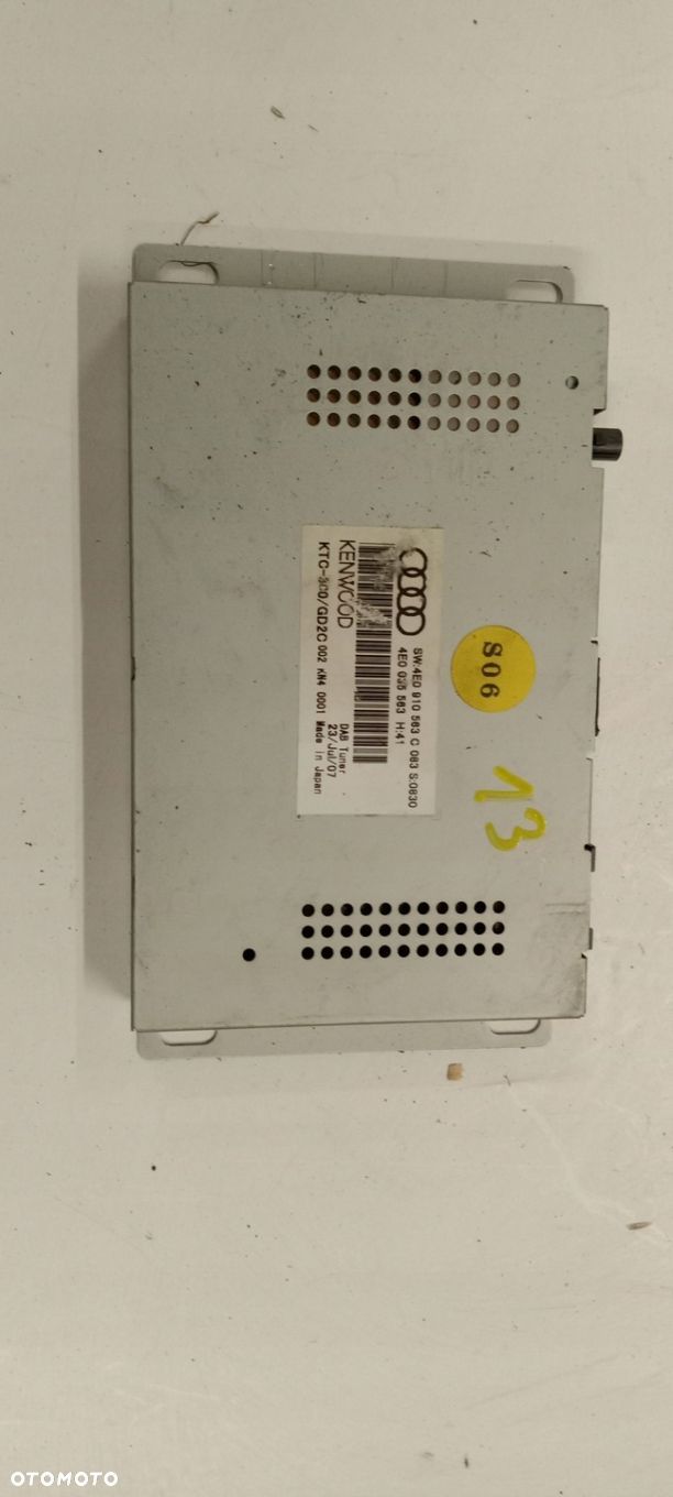 Sterownik radia tuner 4E0910563C AUDI A6 C6 04-08 - 1