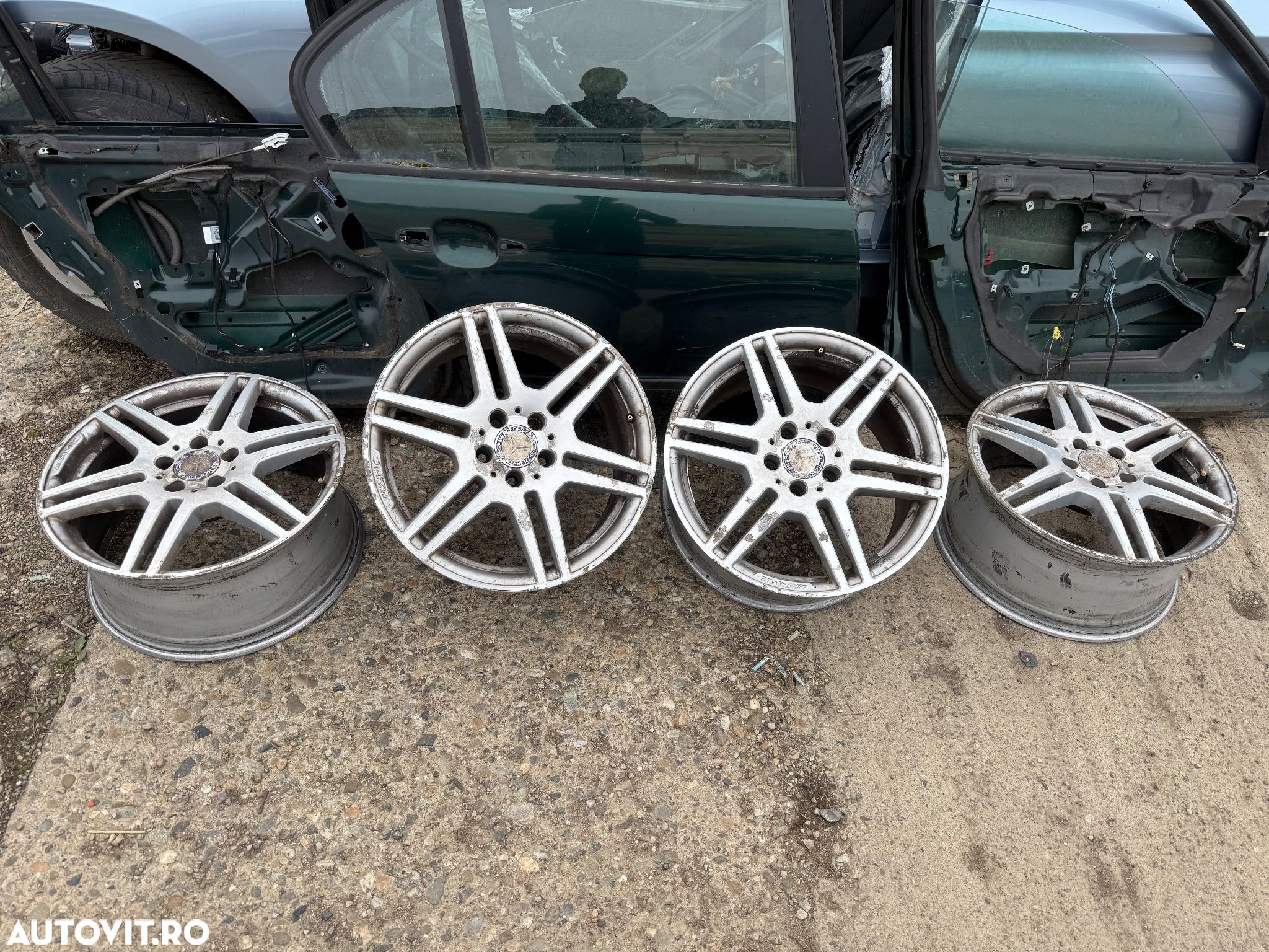 Jante mercedes w212 r18 originale amg, 2 latimi 8,5 j si 9j et 54 si 48 - 1